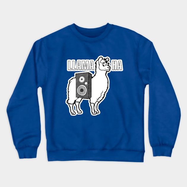 Llamaha Crewneck Sweatshirt by tomytshirt